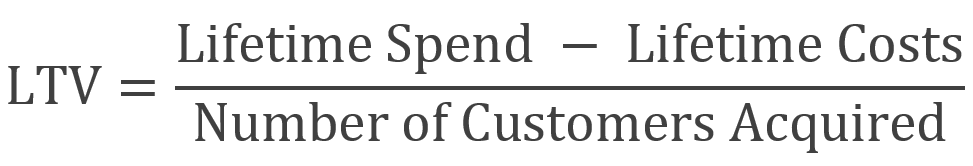 Ultimate Guide to Evaluating Your Startup. Part 2: Users 4 ltv formula