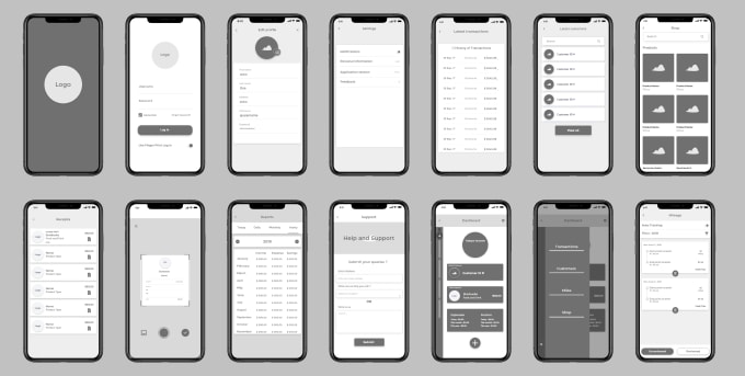 How Prototyping Helps to Make Better Digital Products 2 Black and white digital prototype