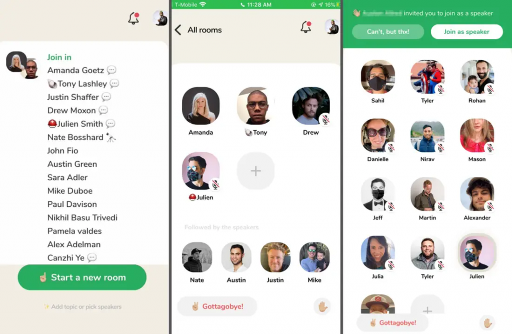 What is Clubhouse and How You Can Use It for Your Business 2 clubhouse app screenshots